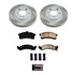 Power Stop 92-93 Pontiac Trans Sport Front Semi-Coated Rotor Kit