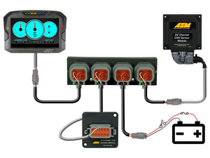AEM 4 Port AEMnet Can Hub