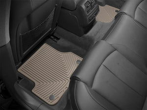 WeatherTech 12+ Audi A6/S6 Rear Rubber Mats - Tan