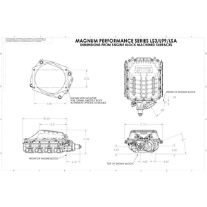 Magnuson 2010-2015 Camaro 6.2L LS3 TVS2650 Magnum Supercharger System