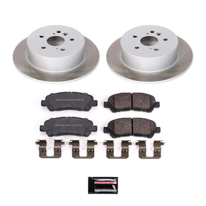 Power Stop 08-13 Toyota Highlander Rear Semi-Coated Rotor Kit