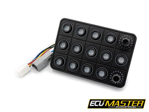 ECUMASTER - 15-Position CAN Keyboard w/ Rotary Switches