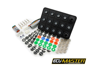 ECUMASTER - 15-Position CAN Keyboard w/ Rotary Switches