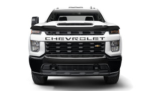 AVS 20-22 Chevrolet Silverado 2500 / 3500 HD Bugflector II High Profile Hood Shield - Smoke