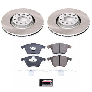 Power Stop 01-05 Audi Allroad Quattro Front Semi-Coated Rotor Kit