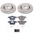 Power Stop 01-05 Audi Allroad Quattro Front Semi-Coated Rotor Kit