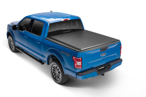 Lund 22 Toyota Tundra 5.7ft Bed Genesis Elite Roll Up Tonneau (w/ Utility Track Bracket) Vinyl -Blk