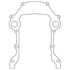 Cometic Ford-Y-Block .031in Fiber Timing Cover Gasket