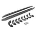 Go Rhino 2022 Toyota Tundra Crew Max RB20 Slim Running Board + Brackets - Bedliner Coating