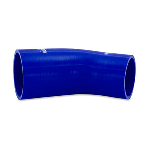 Mishimoto Silicone Reducer Coupler 45 Degree 3in to 3.25in - Blue