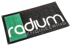 Radium Engineering Radium Logo Canvas Banner 58x31in