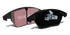 EBC 2021+ Ford Bronco (6th Generation) 2.3T Rear Ultimax Brake Pads