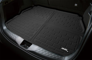 3D Maxpider 17-23 GMC Acadia Kagu Black Behind 3rd Row Cargo Liner