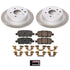 Power Stop 07-10 Nissan Altima Rear Semi-Coated Rotor Kit
