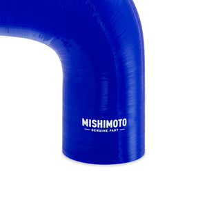 Mishimoto Silicone Reducer Coupler 90 Degree 3in to 3.75in - Blue