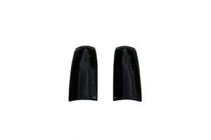 AVS 88-99 Chevy CK Tail Shades Tail Light Covers - Black