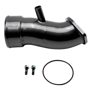 Wehrli 20-24 Chevrolet 6.6L L5P Duramax 3.5in Intake Horn w/PCV Port - Gun Metal