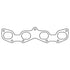 Cometic Chrysler 392 FirePower .064in AM Exhaust Manifold Gasket Set