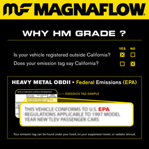 MagnaFlow Conv Universal 2 inch/2 inch Dual/dual