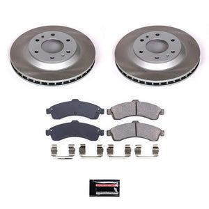 Power Stop 02-04 Oldsmobile Bravada Front Semi-Coated Rotor Kit