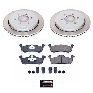 Power Stop 07-09 Lincoln Navigator Front Semi-Coated Rotor Kit