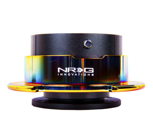 NRG Quick Release Gen 2.5 - Black Body / Neochrome Ring