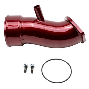 Wehrli 20-24 Chevrolet 6.6L L5P Duramax 3.5in Intake Horn w/PCV Port - Bengal Red