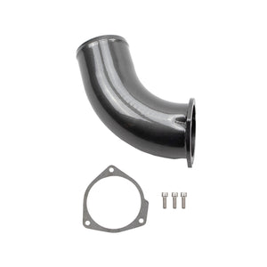 Wehrli 01-04 Chevrolet 6.6L LB7 Duramax 3.5in Intake Horn - Bronze Chrome