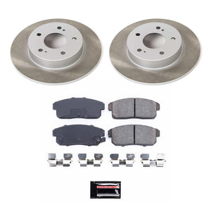 Power Stop 01-03 Nissan Maxima Rear Semi-Coated Rotor Kit