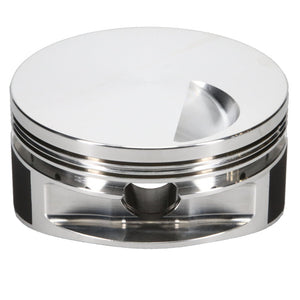 JE Pistons 454BBC FT 4.56in Bore -3cc Flat Top 1.12in Comp Height 0.99in Pin Diameter - Set of 8