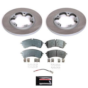 Power Stop 22-23 Ford Transit-350 Rear Semi-Coated Rotor Kit