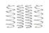 Eibach 18-23 Volkswagen Tiguan 2.0 T AWD Pro-Lift Kit (Front +1.5 Rear +0.9) - Set of 4 Springs