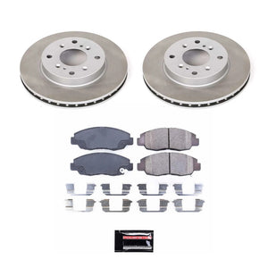 Power Stop 98-02 Honda Accord Front Semi-Coated Rotor Kit