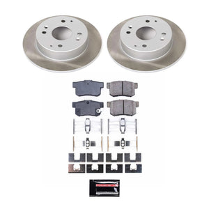 Power Stop 98-02 Honda Accord Rear Semi-Coated Rotor Kit