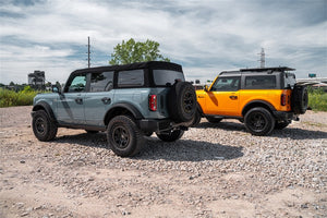 Corsa 21-24 Ford Bronco 2.7L 4-Door 2.75in Cat-Back Dual Rear Exhaust w/4in Straight-Cut Polish Tips