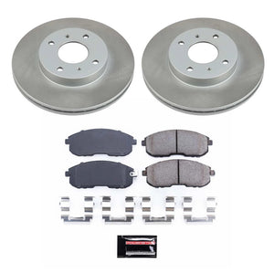 Power Stop 00-06 Nissan Sentra Front Semi-Coated Rotor Kit