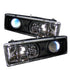 Spyder Chevy C/K Series 1500 88-99Projector Headlights Blk High 9005 (Not Included) PRO-YD-CCK88-BK
