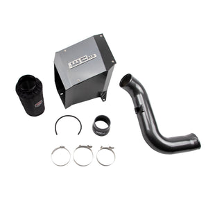 Wehrli 2004.5-2005 LLY Duramax 4in Intake Kit with Air Box- Gloss Black