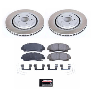 Power Stop 15-20 Acura TLX Front Semi-Coated Rotor Kit