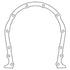 Cometic Chevy Gen-4/5 Big Block V8 Timing Cover Gasket .031in Fiber - 10 Pack