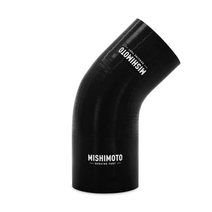 Mishimoto Silicone Reducer Coupler 45 Degree 2in to 2.25in - Black