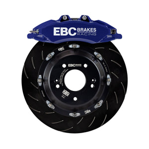 EBC Racing 08-21 Nissan 370Z Blue Apollo-6 Calipers 355mm Rotors Front Big Brake Kit