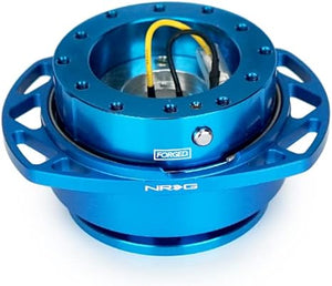 NRG Quick Release Kit Gen 257 - Blue Body / Blue Cutout Ring