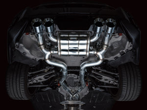 AWE Tuning 23-24 BMW G87 M2 Track Edition Exhaust - Chrome Silver Tips