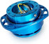 NRG Quick Release Kit Gen 257 - Blue Body / Blue Cutout Ring