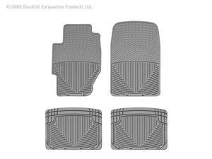 WT Rubber Mats - Rear - Grey