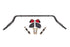 BMR 82-92 Chevrolet Camaro Sway Bar Kit Front Hollow 38mm Adjustable - Black Hammertone