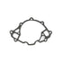 Cometic Ford 351W Windsor V8 .032in AFM Water Pump Gasket - SVO