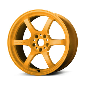 Gram Lights 57DR 17x9.0 +38 5-100 Mach Yellow