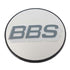 BBS Center Cap 56mm Polished/Grey & White